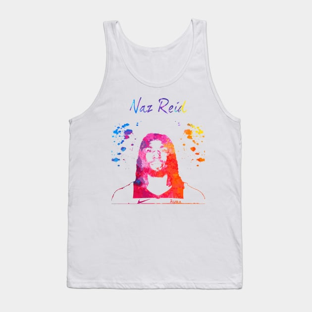 Naz Reid Tank Top by Moreno Art